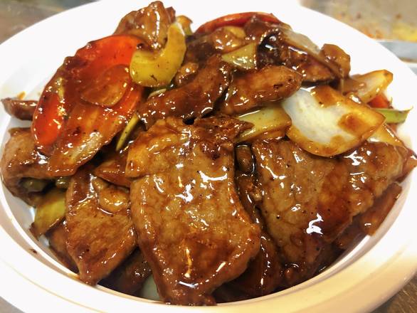 Black Pepper Pork 黑椒猪肉